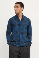 HUGO BOSS ing férfi, galléros, sötétkék, regular, 50534247 - sötétkék M