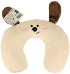  Utazós párnácska TRAVEL FRIENDS 33x25 cm plüss - több színben Termék színe: Bézs