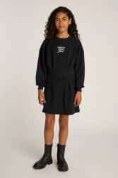 Calvin Klein Jeans gyerek ruha - fekete 128 - answear - 19 990 Ft