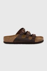 Birkenstock papucs velúrból FLORIDA barna, női, 53901 - barna Női 41