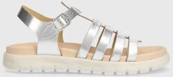 Geox gyerekszandál bőrből SANDAL SOLEIMA - ezüst 39 - answear - 19 990 Ft