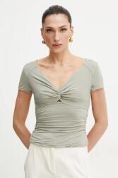 Guess t-shirt CHARLOTTE női, zöld, W5GP15 KACM2 - zöld XS