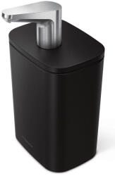 simplehuman Dozator de săpun și dezinfectant Pulse - 473 ml, oțel negru mat