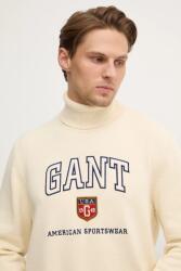Gant pulóver bézs, garbónyakú, 8030224 - bézs S