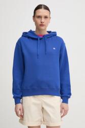 Tommy Hilfiger pamut melegítőfelső lila, női, sima, kapucnis, WW0WW45979 - lila M