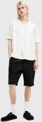 AllSaints vászon rövidnadrág ORA TALLIS - fekete 31