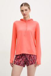 Columbia sportos pulóver Sun Trek narancssárga, sima, kapucnis, 2145261 - narancssárga M