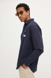 Guess Jeans pamut ing férfi, galléros, sötétkék, regular, M4YH37 WGCF1 - sötétkék M