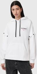 AllSaints pamut melegítőfelső AMORE AMPHIE fehér, női, nyomott mintás, kapucnis, W057JC - fehér M