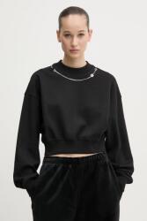 HUGO BOSS felső fekete, női, nyomott mintás, 50530446 - fekete M