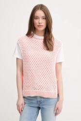 Benetton mellény - fehér XL