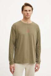 HUGO BOSS hosszú ujjú otthoni viseletre zöld, nyomott mintás, 50525229 - zöld M