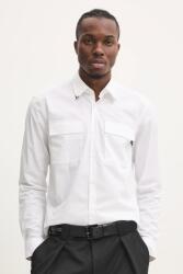 HUGO BOSS ing férfi, galléros, fehér, slim, 50534281 - fehér L