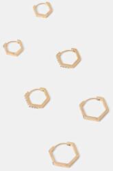 AllSaints fülbevaló 3 pár - arany Univerzális méret - answear - 21 290 Ft