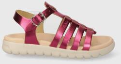 Geox gyerekszandál bőrből SANDAL SOLEIMA - lila 24 - answear - 18 990 Ft