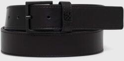 HUGO bőr öv fekete, férfi, 50522495 - fekete 90