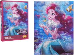Inlea4Fun Puzzle 100 darabos MERMAID ALICE GLITTER PRINCESS - Hableány (RA-ZGR.88899)