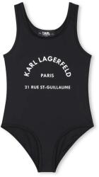 KARL LAGERFELD egyrészes gyerek fürdőruha fekete, Z30444 - fekete 114