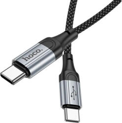 hoco. X102 - Premium Gyorstöltő és Adatkábel - USB Type-C to USB Type-C, 60W (1 méter)