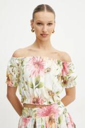 GUESS felső ELODIE bézs, mintás, W5GH61 WH4S2 - bézs XL