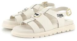 Karl Lagerfeld gyerekszandál bőrből - bézs 38