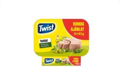 Twist tonhaltörzs olívaolajban 6x80g 480 g - mamavita