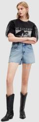AllSaints farmer rövidnadrág HAILEY DENIM SHORT - kék 34