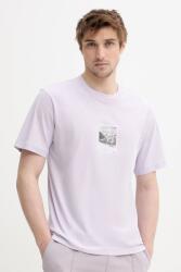 HUGO pamut póló - lila XXL - answear - 15 490 Ft