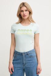 Guess t-shirt DEGRADE női, türkiz, W5GI14 J1314 - türkiz S