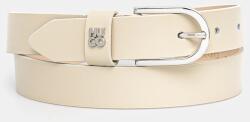 HUGO bőr öv bézs, női, 50536866 - bézs 90 - answear - 29 990 Ft