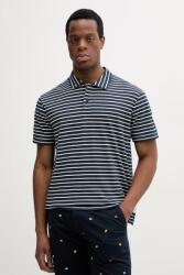 Liu Jo pamut póló sötétkék, férfi, mintás, QA5155 J4932 - sötétkék S