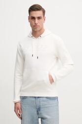 GUESS felső ALDWIN szürke, férfi, nyomott mintás, kapucnis, Z4YQ12 KAIJ1 - fehér L