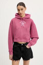 Tommy Hilfiger pamut melegítőfelső - rózsaszín XL - answear - 30 990 Ft