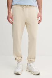 Calvin Klein pamut melegítőnadrág bézs, férfi, sima, J30J327252 - bézs M