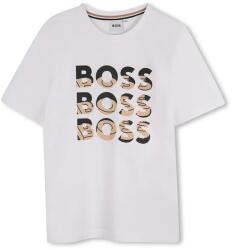 HUGO BOSS gyerek pamut póló - fehér 174 - answear - 15 990 Ft