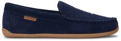Ralph Lauren velúr mokaszin Brenan Bear sötétkék, férfi, 843955398001 - sötétkék Férfi 41