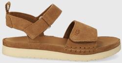 Ugg gyerekszandál velúrból GOLDENSTAR - barna 36
