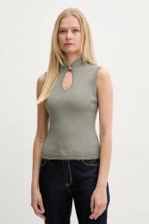 GUESS felső MALIA zöld, női, sima, W5GR10 Z3L10 - zöld XL