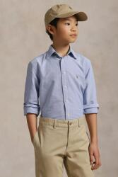 Ralph Lauren gyerek ing pamutból 323677133002 - kék 163-174