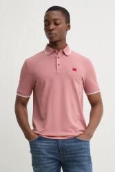 HUGO pamut póló - rózsaszín XL - answear - 26 890 Ft