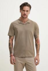 HUGO pamut póló - bézs XXL - answear - 22 990 Ft