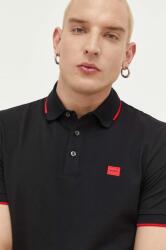 HUGO pamut póló - fekete XXL - answear - 26 990 Ft