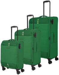 Travelite Rügen zöld 4 kerekű 3 részes bőrönd szett (80940-80)