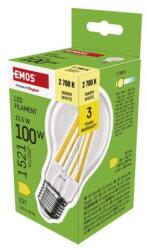 EMOS LED izzószálas izzó A60 / E27 / 10, 5 W (100 W) / 1521 lm / Meleg fehér