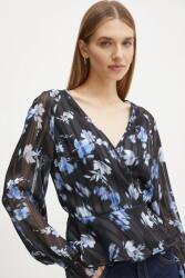 GUESS felső fekete, női, mintás, W5RH19 WGWV2 - fekete M