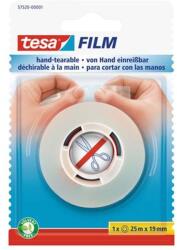 tesa Ragasztószalag, kézzel téphető, 19 mm x 25 m, TESA "tesafilm®", átlátszó (TE57520) - tintasziget