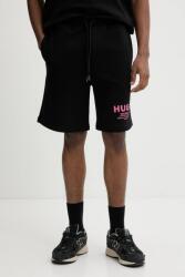 HUGO Blue pamut rövidnadrág - fekete XXL - answear - 27 990 Ft