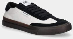 Tommy Hilfiger bőr sportcipő TH CUPSET SUMMER LTH fehér, férfi, FM0FM05487 - fehér Férfi 44