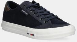 Tommy Hilfiger velúr sportcipő TH HI VULC STREET LOW SUEDE RWB sötétkék, FM0FM05458 - sötétkék Férfi 40