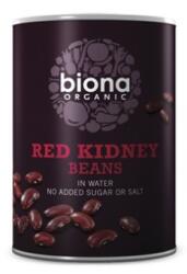 biona Fasole rosie red kidney boabe la conserva bio 400g Biona